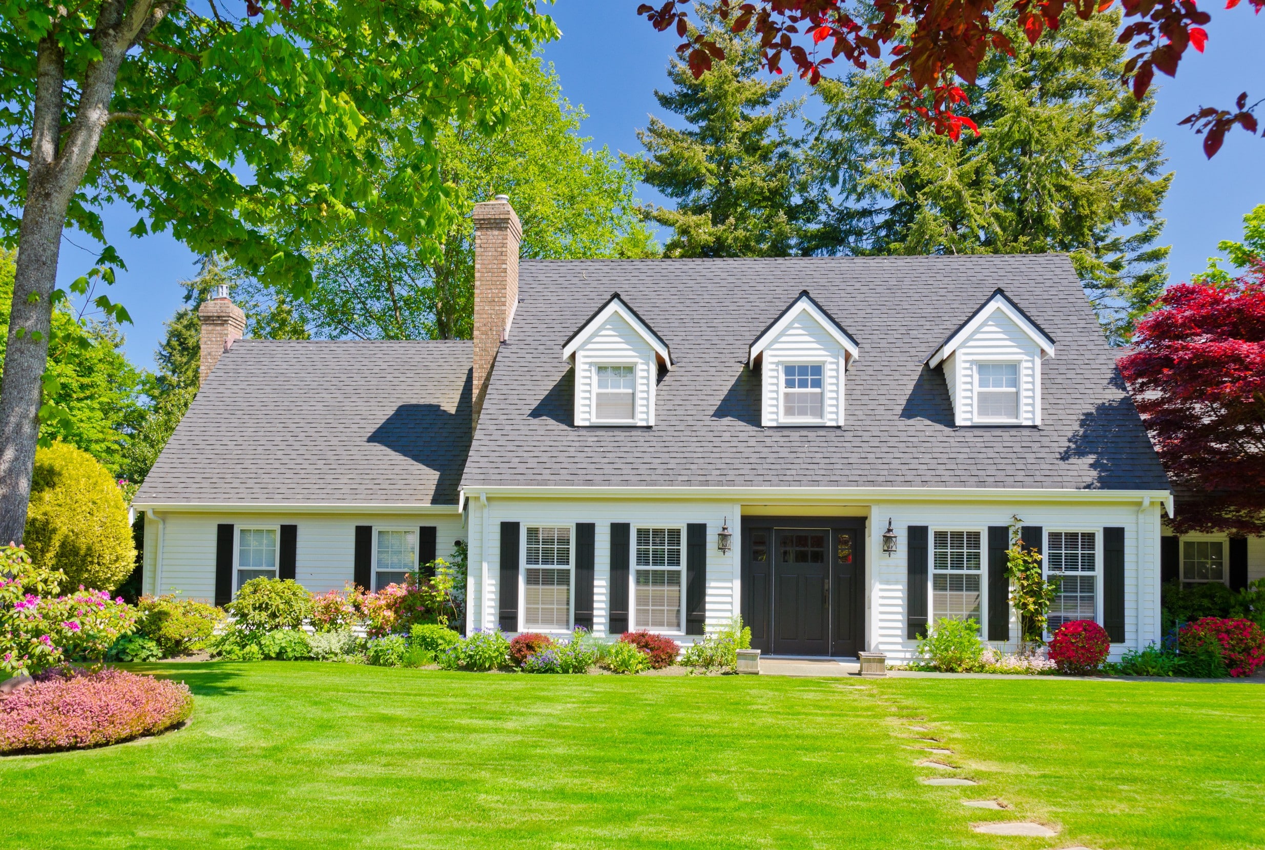 Beautiful House With Lawn